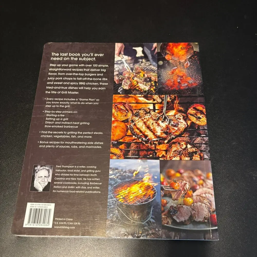 Williams-Sonoma Grill Master Cookbook Fred Thompson Recipes Back-to-Basics